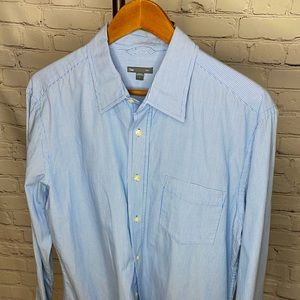 Gap, Large, Light Blue with Stripes